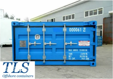 Half height container