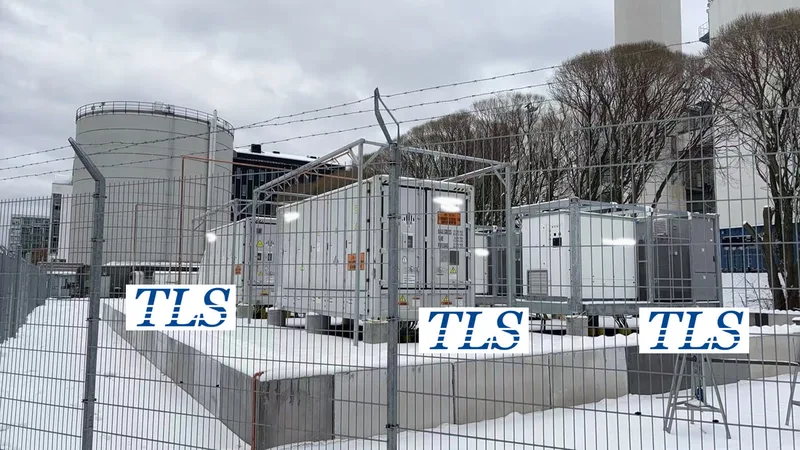 BESS power, energy capacity, 3793 mw/ 3793 mwh,  tls energy, sweden project, high efficient DC AC conversion, sweden projects, bess epc projects in europe, us project, japan project, tls energy