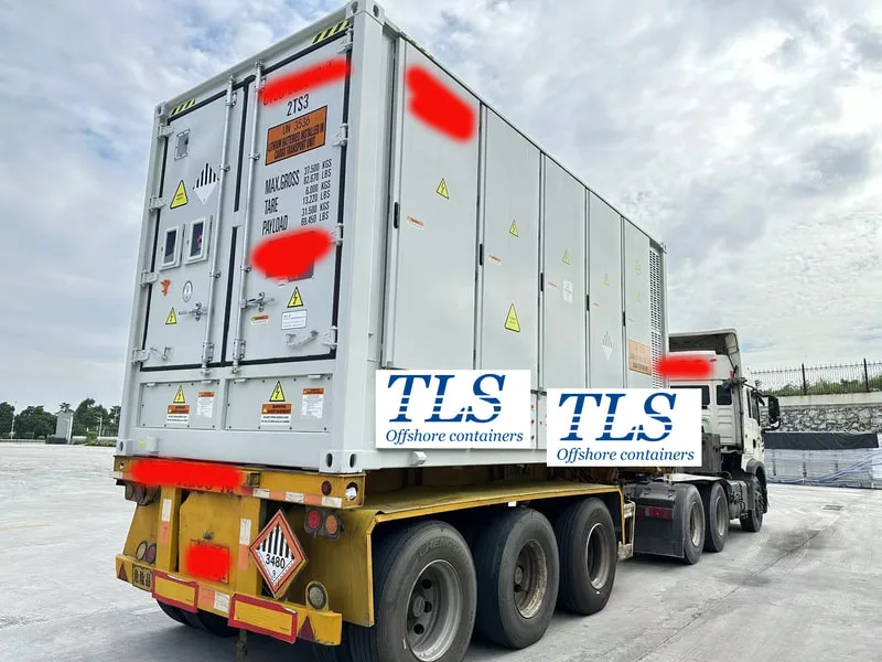 BESS delivery to europe, 26 tons, battery energy storage system delivery, full integrated with battery packs