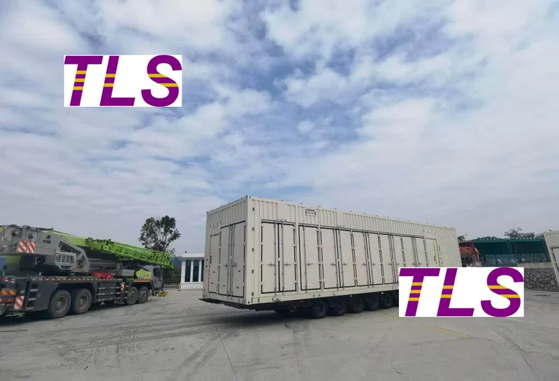 containerised data center delivery, tls energy