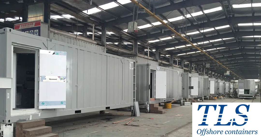 equipment container, mcc container, lab container, tls offshore