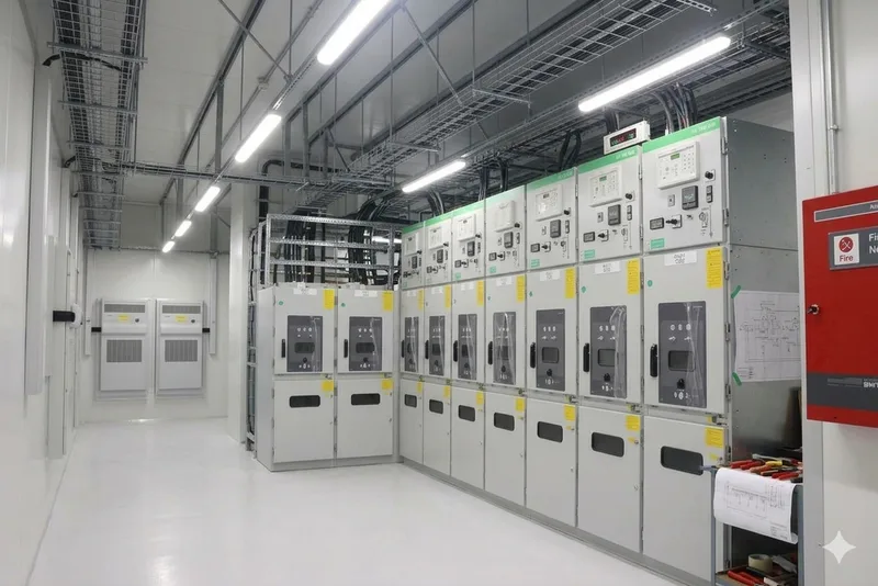 e house container , internal view