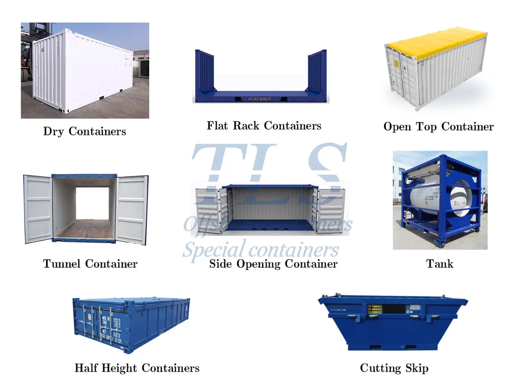 TYPES OF SPECIAL CONTAINERS