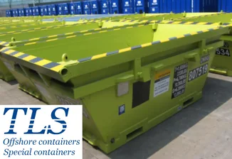 Offshore cutting skip, waste skip, mud skip