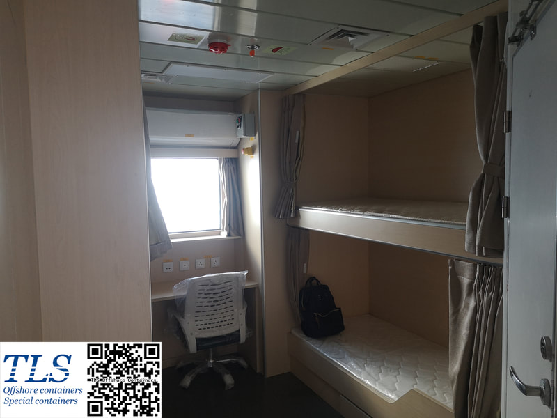  zone 2 applied, 8 men accommodation cabin