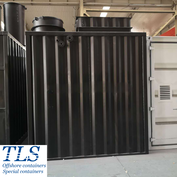 Waste water treatment system container, Sewage treatment plant container