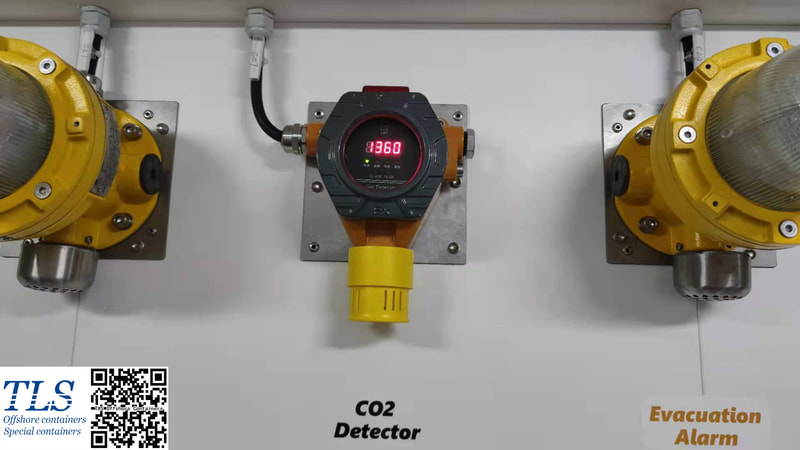 h2s-temporary-refuge-shelter-manufacturing-gas detector