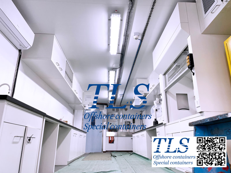 offshore ultra wide laboratory tls container