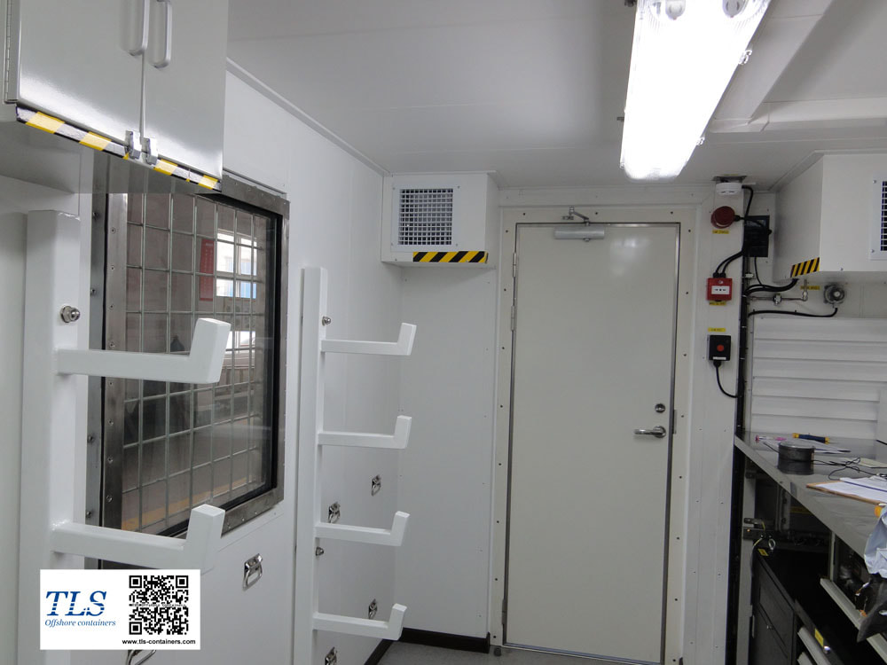 TLS workshop container, laboratory container