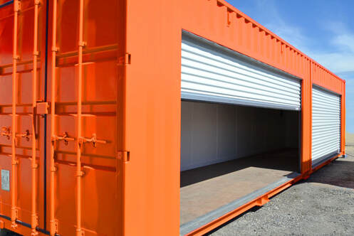 Roll-Up Doors for sea container
